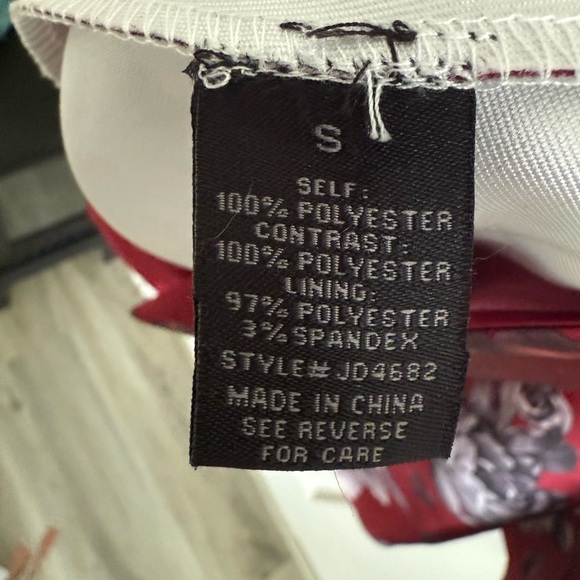 AKIRA Red Strapless Fit and Flare Dress - Picture 5 of 5